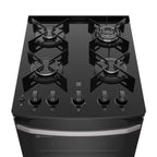 Fogão 4 Bocas Electrolux Efficient FE4GS com PerfectCook e Mesa de Vidro Prata Bivolt