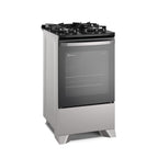 Fogão 4 Bocas Electrolux Efficient FE4GS com PerfectCook e Mesa de Vidro Prata Bivolt