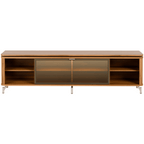 Rack Lincoln Float Província 212cm 1 Porta Canela