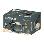 Panela Pipoqueira Ceramic Life Pic Poc Brinox 5,5L Antiaderente Vanilla