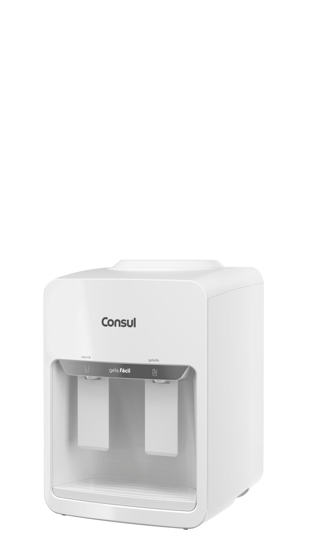 Bebedouro de Água Eletrônico Consul CJK40AB Gela Fácil Branco Bivolt