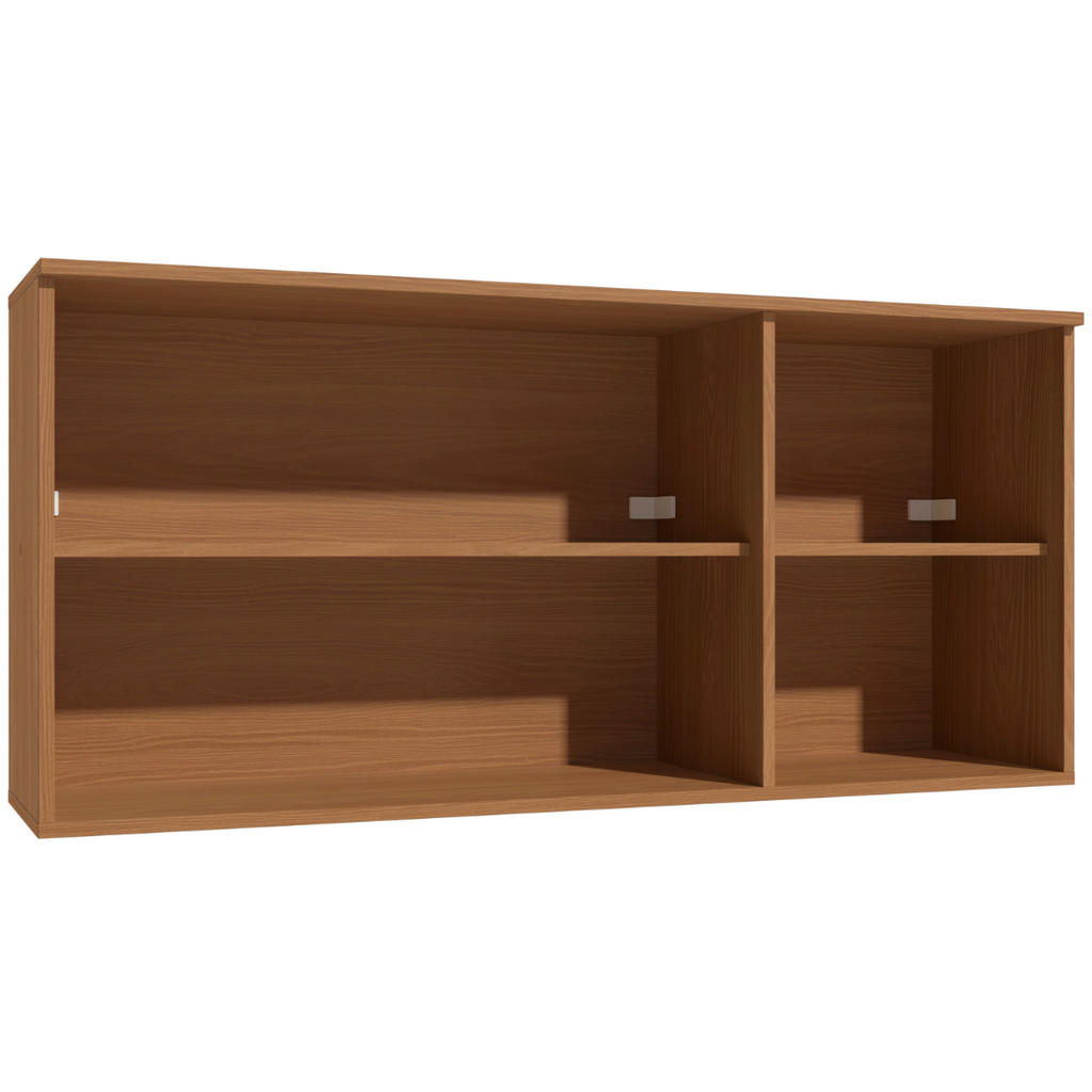 Armário Aéreo de Cozinha Linna Kappesberg 3 Portas 120cm Canela