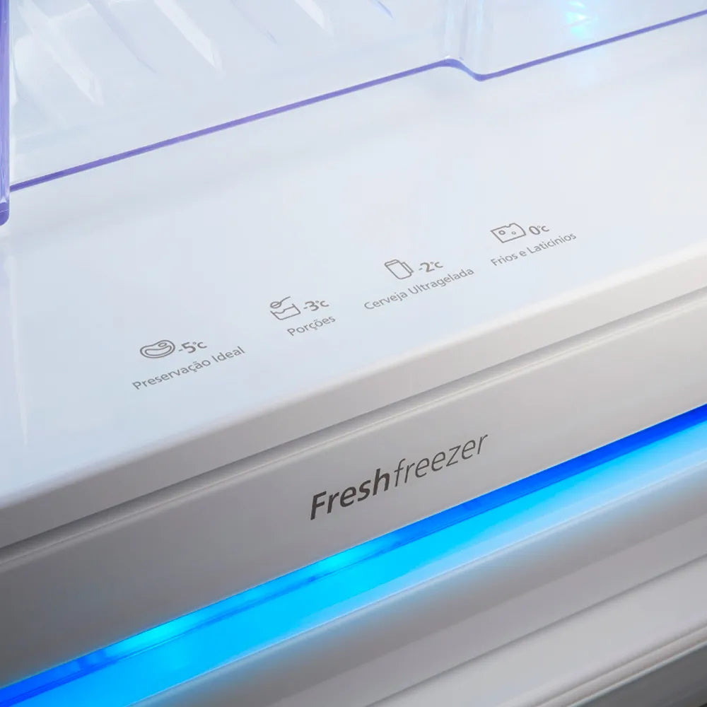 Refrigerador Panasonic 480L Inverter Duplex Inverse Aço Escovado 220V