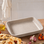 Assadeira Brinox Ceramic Life Bakeware Retangular Antiaderente Vanilla