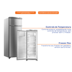 Freezer Vertical Flex Brastemp 228L BVR28N Frost Free A++ Evox 220V