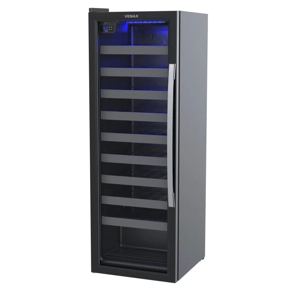 Conjunto Venax Cervejeira 200L Blue Ligth 200 + Adega50 Garrafas Piubella Porta Invertida 220V