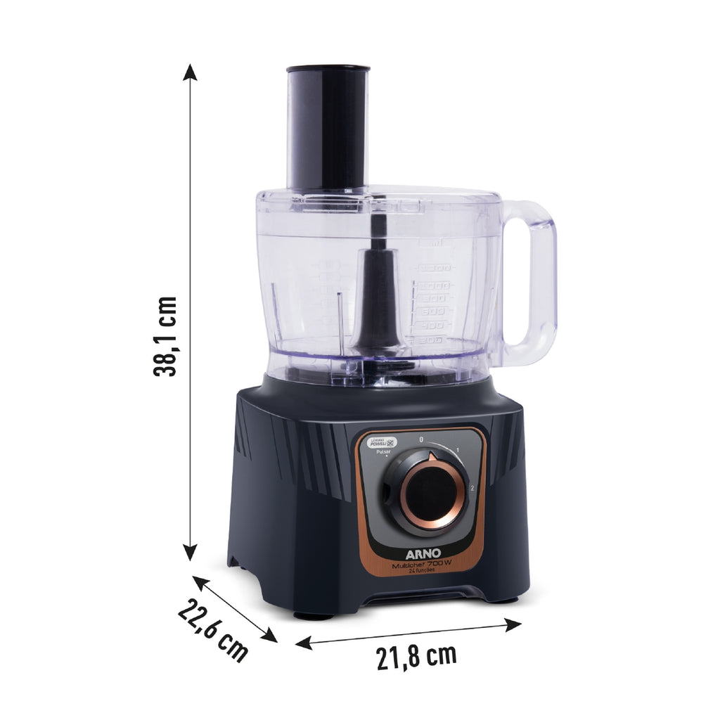 MultiProcessador Arno MultiChef 24 Funções MP72 700W 220V