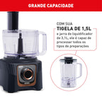 MultiProcessador Arno MultiChef 24 Funções MP72 700W 220V