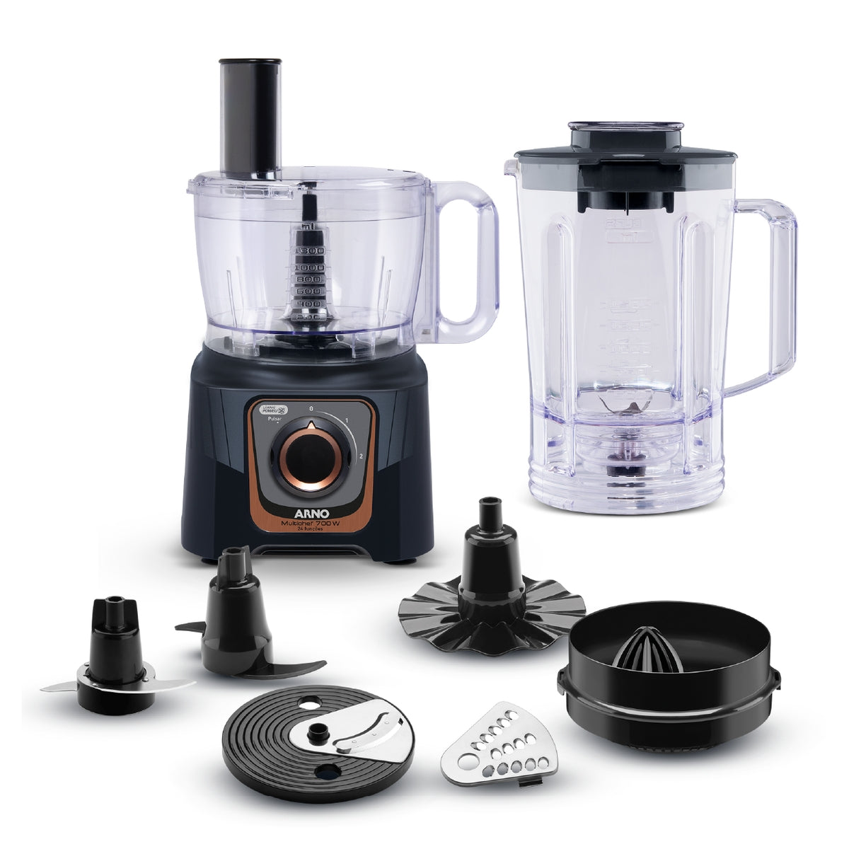 MultiProcessador Arno MultiChef 24 Funções MP72 700W 220V