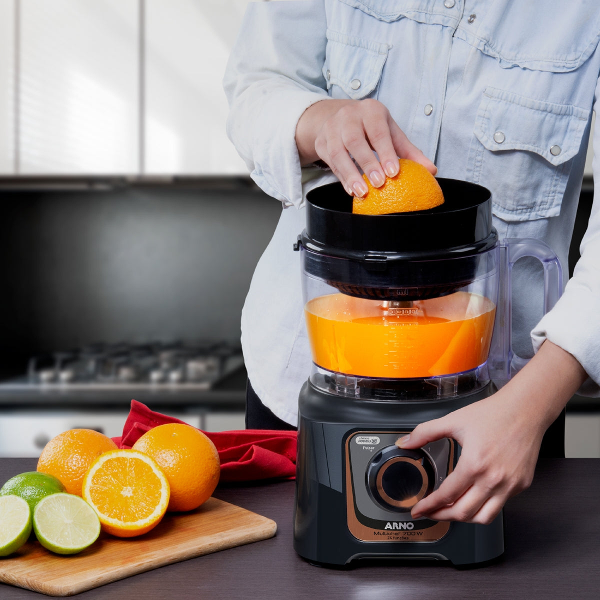 MultiProcessador Arno MultiChef 24 Funções MP72 700W 220V