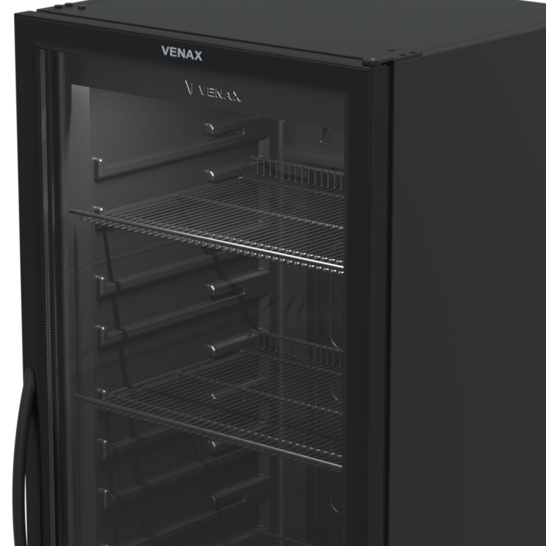 Expositora de Bebidas Venax 400L VV400 Preto 220V