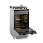 Fogão 4 Bocas Electrolux Efficient FE4IS com Mesa Inox, PerfectCook e VaporBake Prata Bivolt
