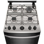 Fogão 4 Bocas Electrolux Efficient FE4IS com Mesa Inox, PerfectCook e VaporBake Prata Bivolt