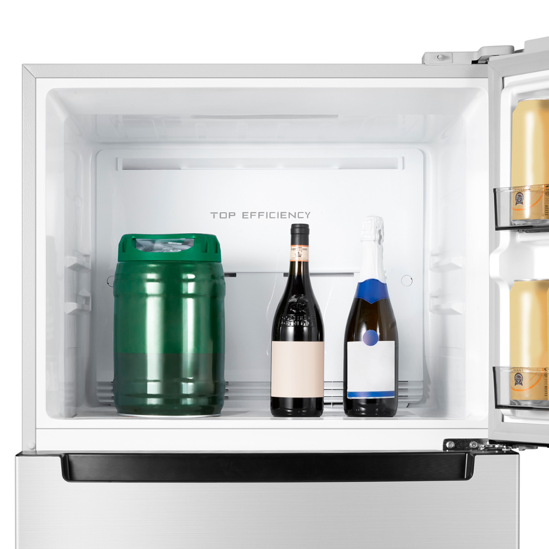 Refrigerador Midea 491L Duplex Inverter Inox Bivolt