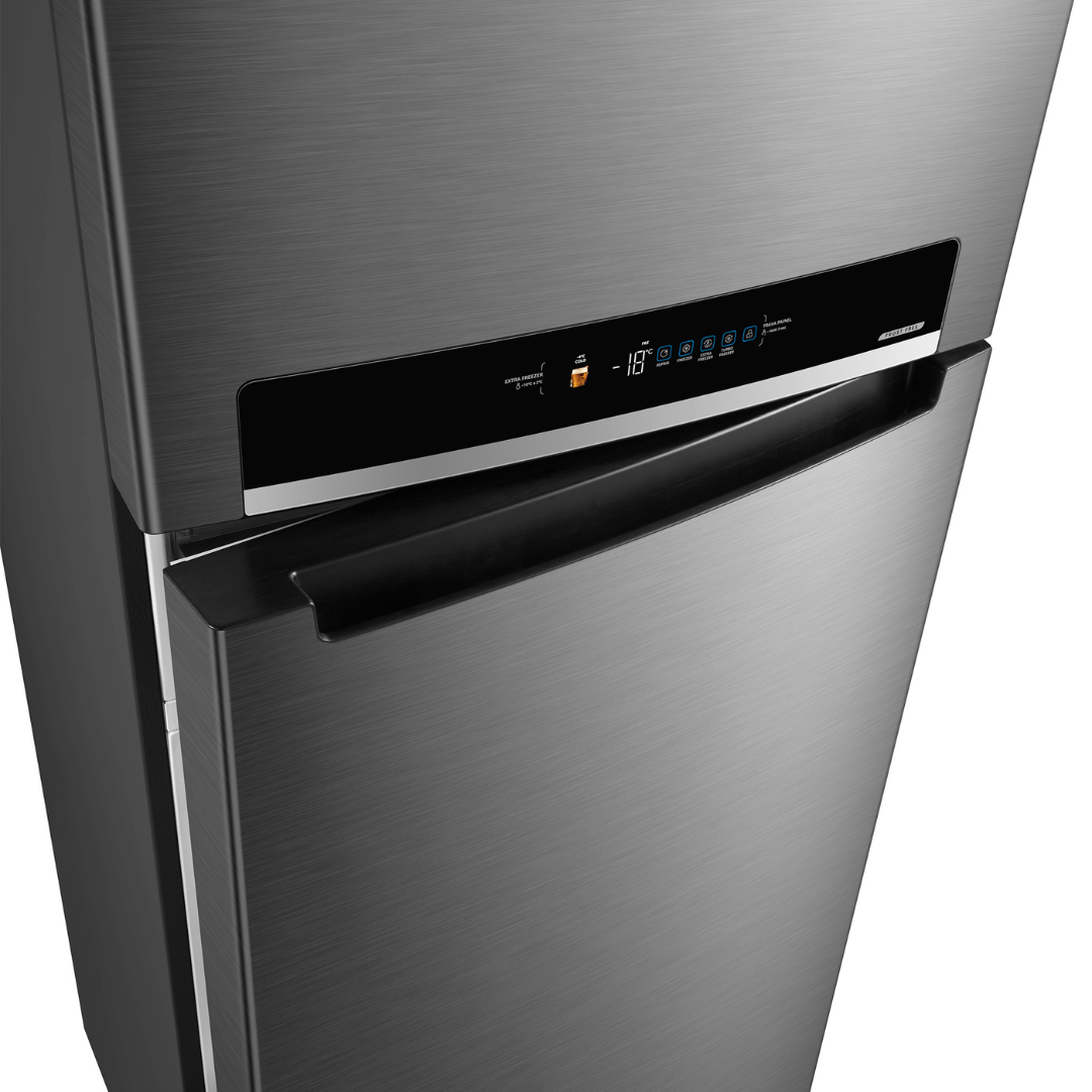 Refrigerador Midea 491L Duplex Inverter Inox Bivolt