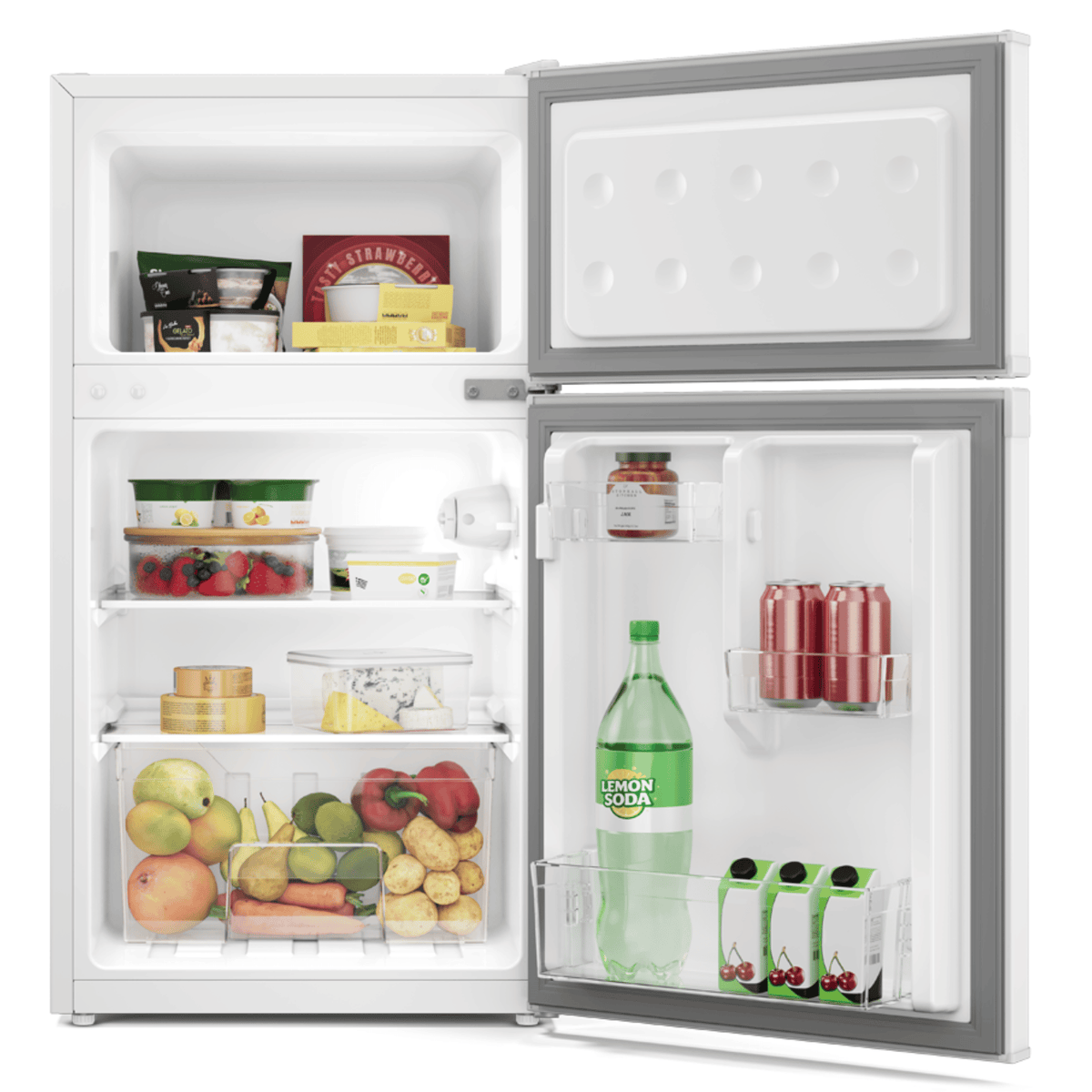 Mini Refrigerador Electrolux 83L EMD1W Duplex Inverter Branco Bivolt