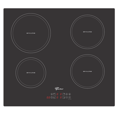 Cooktop Indução Fischer 4 Bocas 33243-89825 Mesa Vitrocerâmica 220V