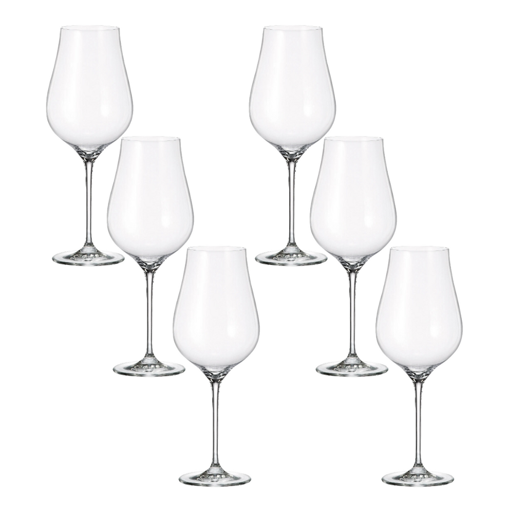 Jogo de 6 Taças Full-Fit em Cristal Ecologico 650ml