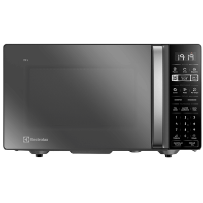 Micro-ondas Electrolux 29L Efficient ME29S Função Descongelamento Assistido Cinza Espelhado 220V