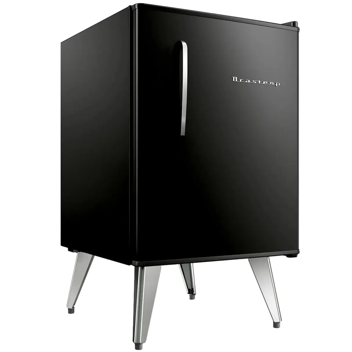 Frigobar Brastemp Retrô 76L BRA08ME Black 220V