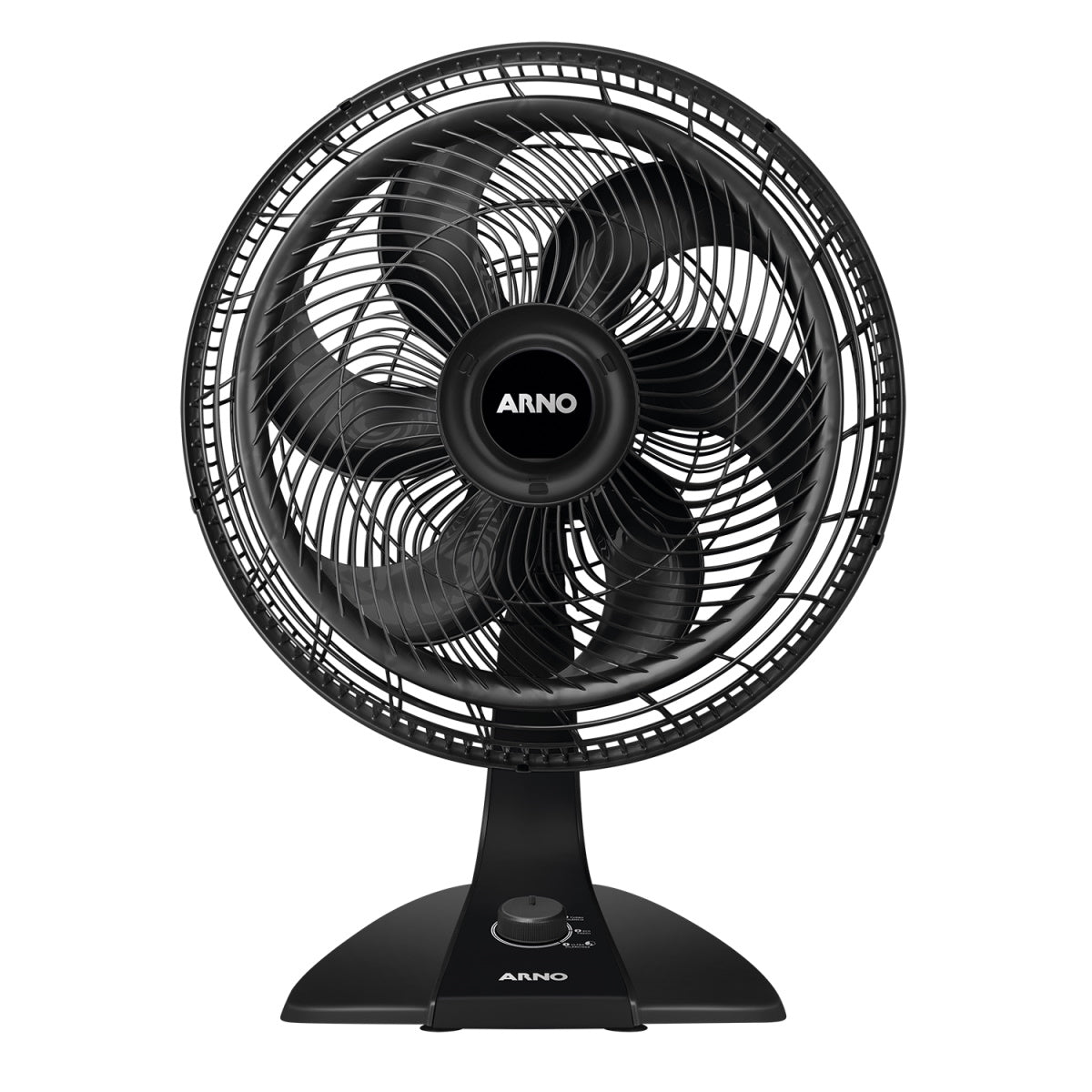 Ventilador de Mesa Arno Turbo Force VF49 40cm Preto 220V