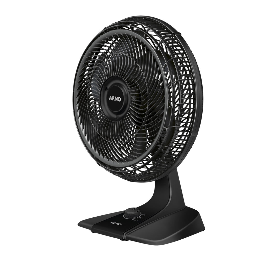 Ventilador de Mesa Arno Turbo Force VF49 40cm Preto 220V