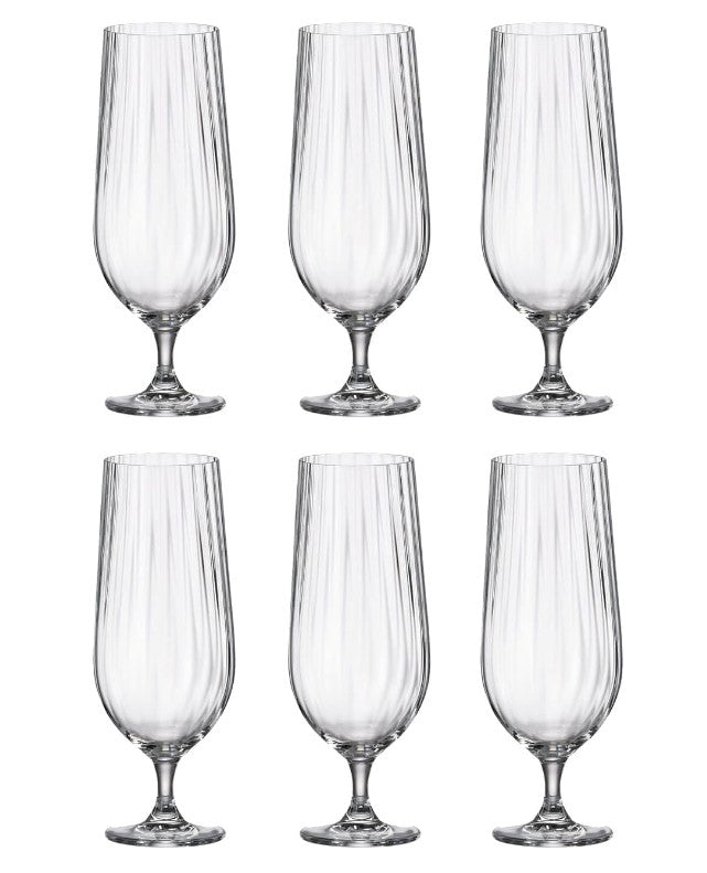 Jogo de 6 Taças para Cerveja Rojemac Columba Cristal Ecológico 470ml