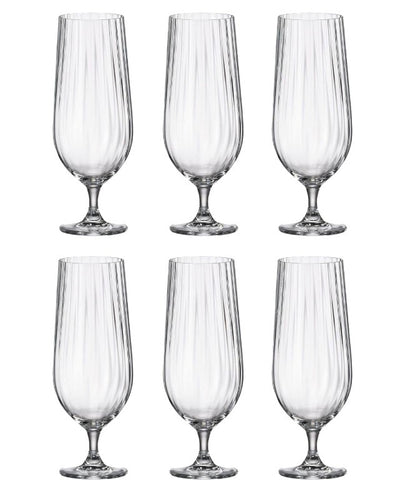 Jogo de 6 Taças para Cerveja Rojemac Columba Cristal Ecológico 470ml