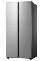 Refrigerador Midea 442L Side By Side Inverter Maxi Freezer Inox 220V