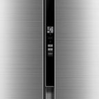 Refrigerador Midea 442L Side By Side Inverter Maxi Freezer Inox 220V