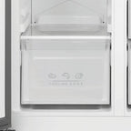 Refrigerador Midea 442L Side By Side Inverter Maxi Freezer Inox 220V