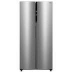 Refrigerador Midea 442L Side By Side Inverter Maxi Freezer Inox 220V