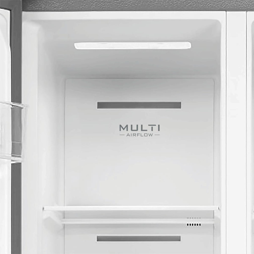 Refrigerador Midea 442L Side By Side Inverter Maxi Freezer Inox 220V