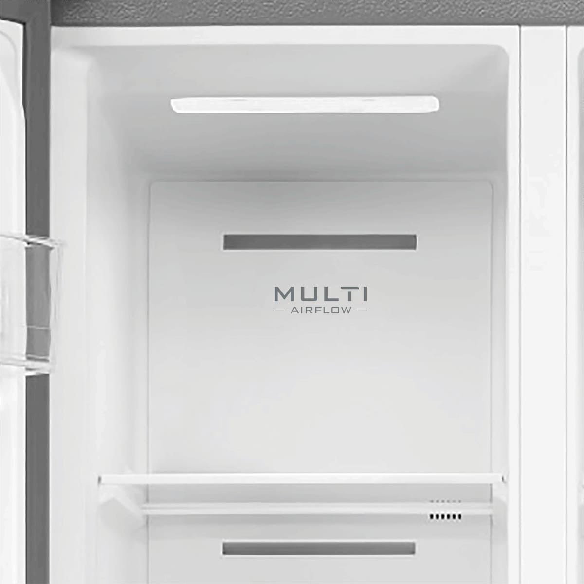 Refrigerador Midea 442L Side By Side Inverter Maxi Freezer Inox 220V