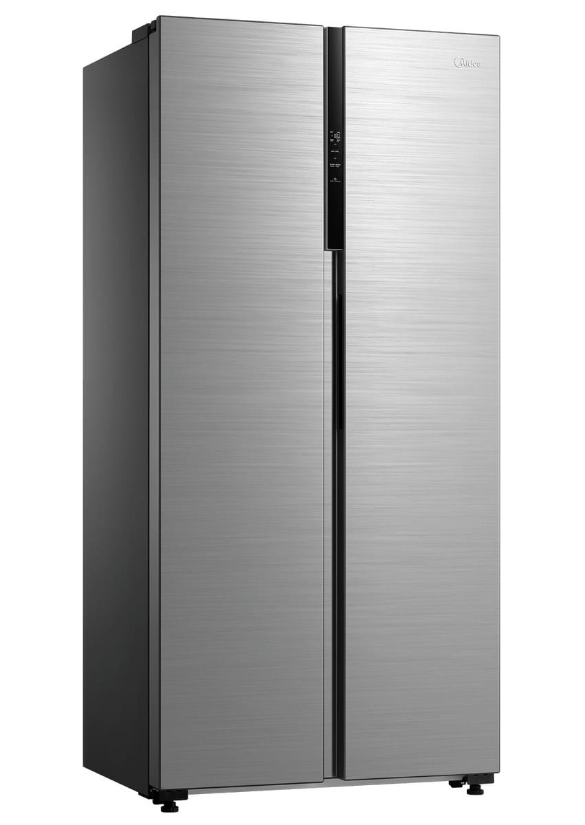 Refrigerador Midea 442L Side By Side Inverter Maxi Freezer Inox 220V