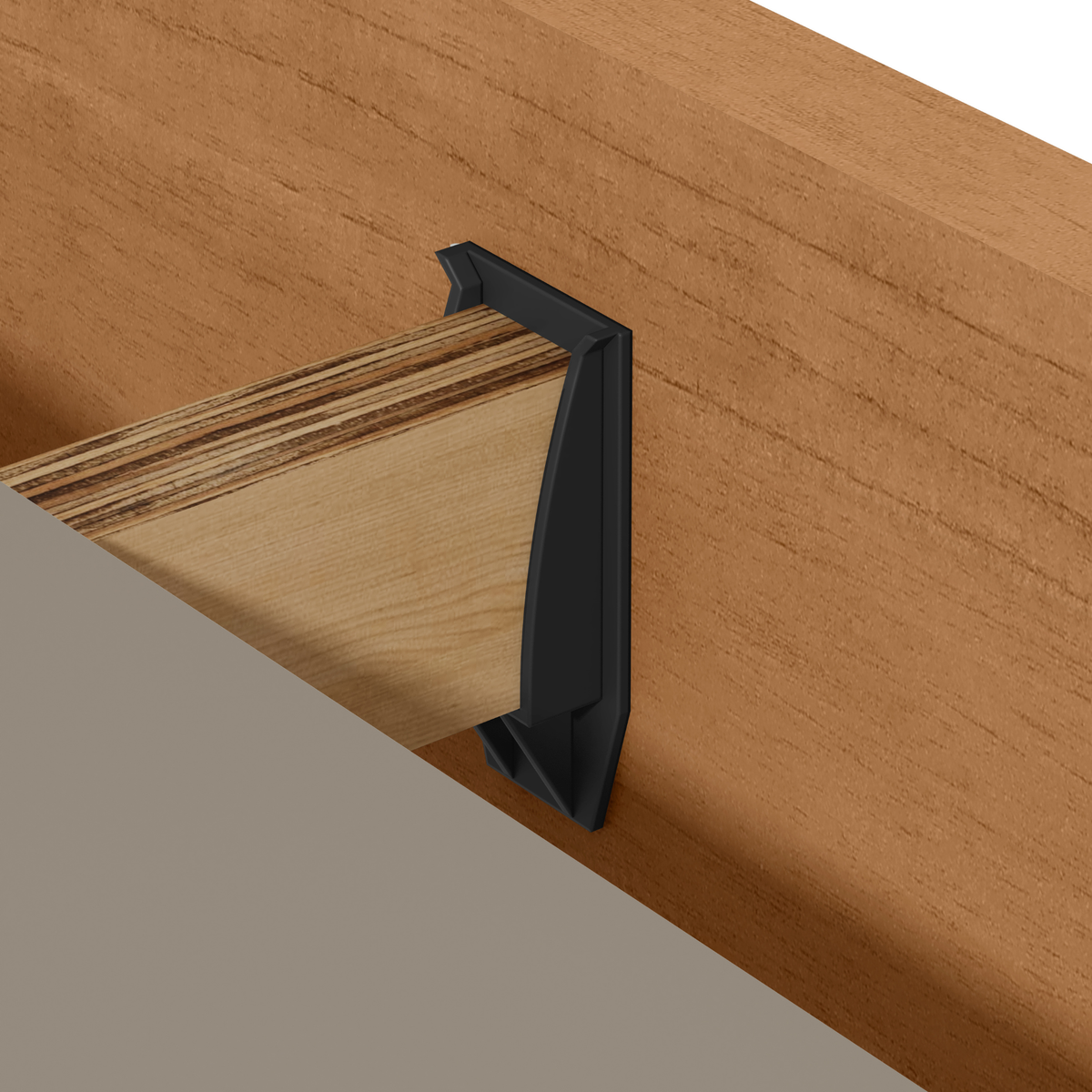Cama Reali Casal Lopas 140cm Amêndoa Clean