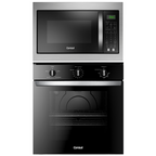 Kit Consul de Embutir Forno Elétrico 84L COB84BE+Micro-ondas 32L CM146AE Preto 220V