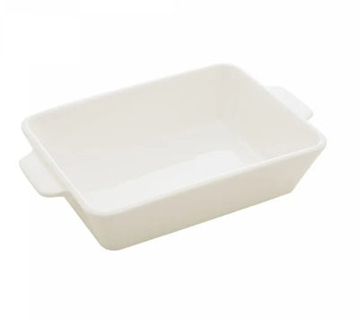 Refratário de Porcelana Rojemac Basic com Alça 34cm Branco