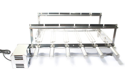 Churrasqueira Rotativa Laurindos Elétrica 6 Espetos G6E-4867 Inox