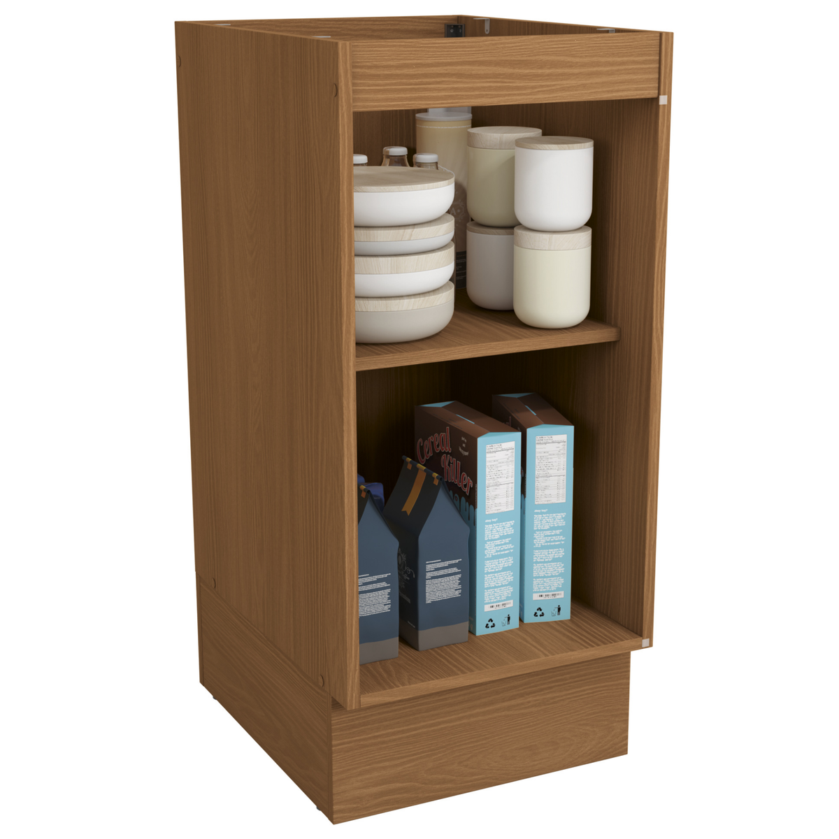 Armário Balcão de Cozinha Vibra Kappesberg 1 Porta 40cm Canela