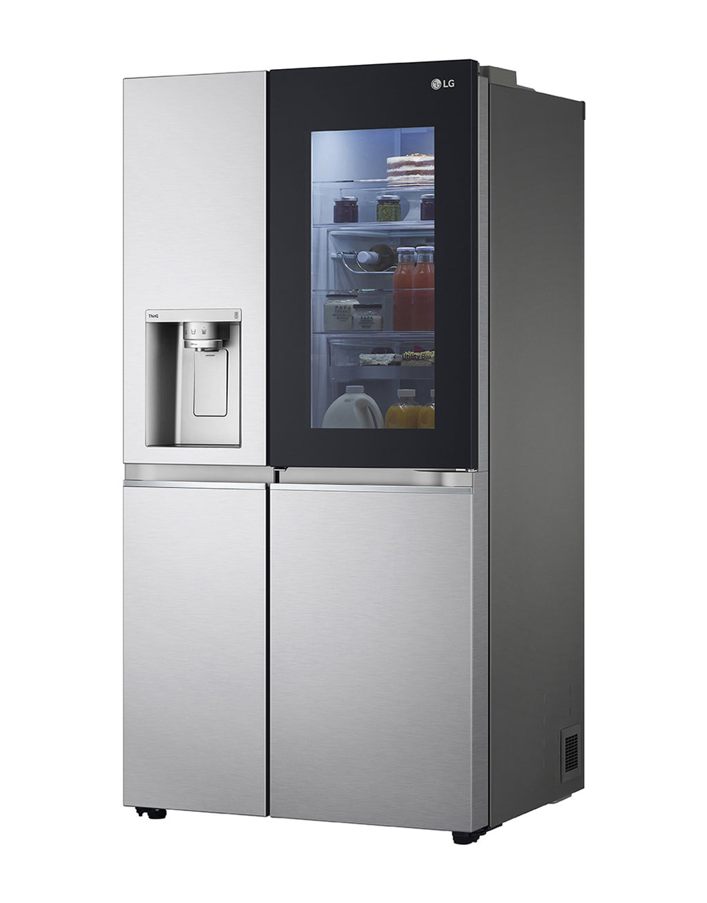 Refrigerador LG 598L Side By Side InstaView UVNano Inverter Inox 220V