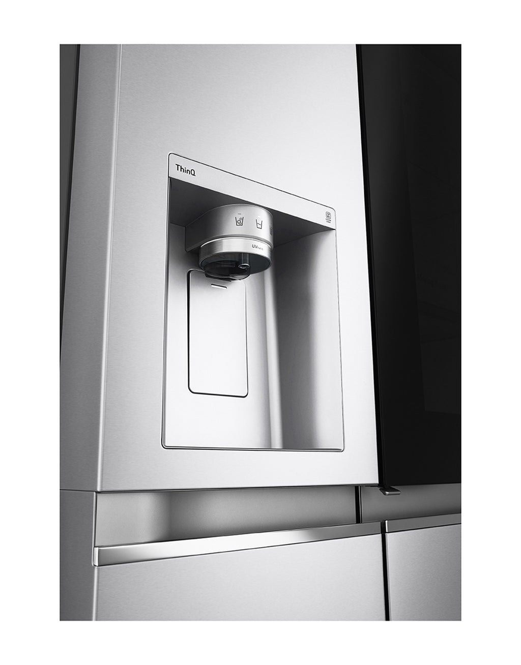 Refrigerador LG 598L Side By Side InstaView UVNano Inverter Inox 220V