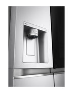 Refrigerador LG 598L Side By Side InstaView UVNano Inverter Inox 220V