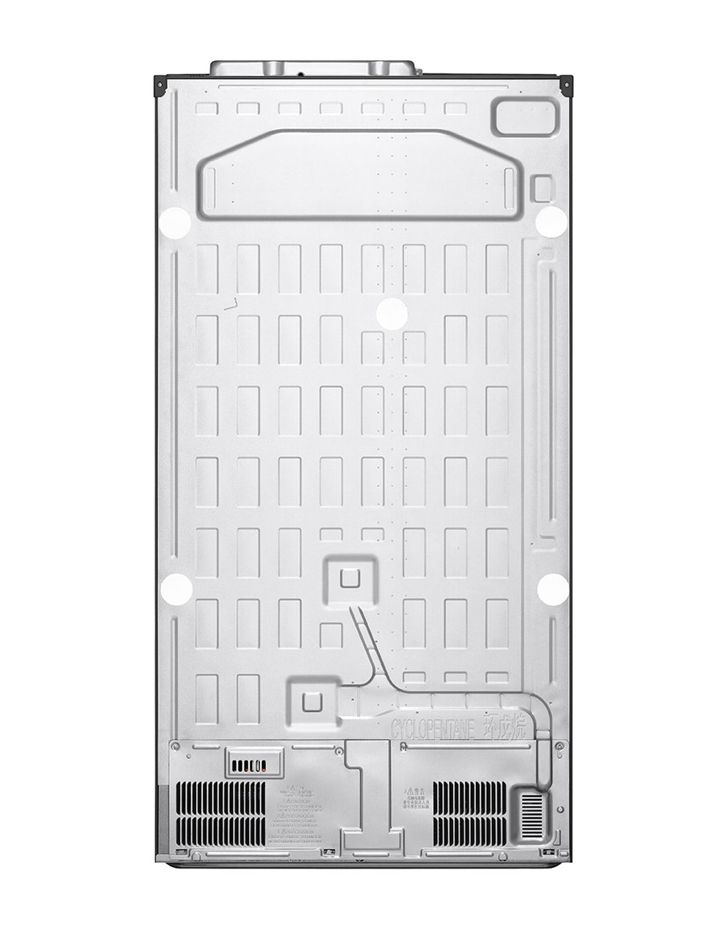 Refrigerador LG 598L Side By Side InstaView UVNano Inverter Inox 220V