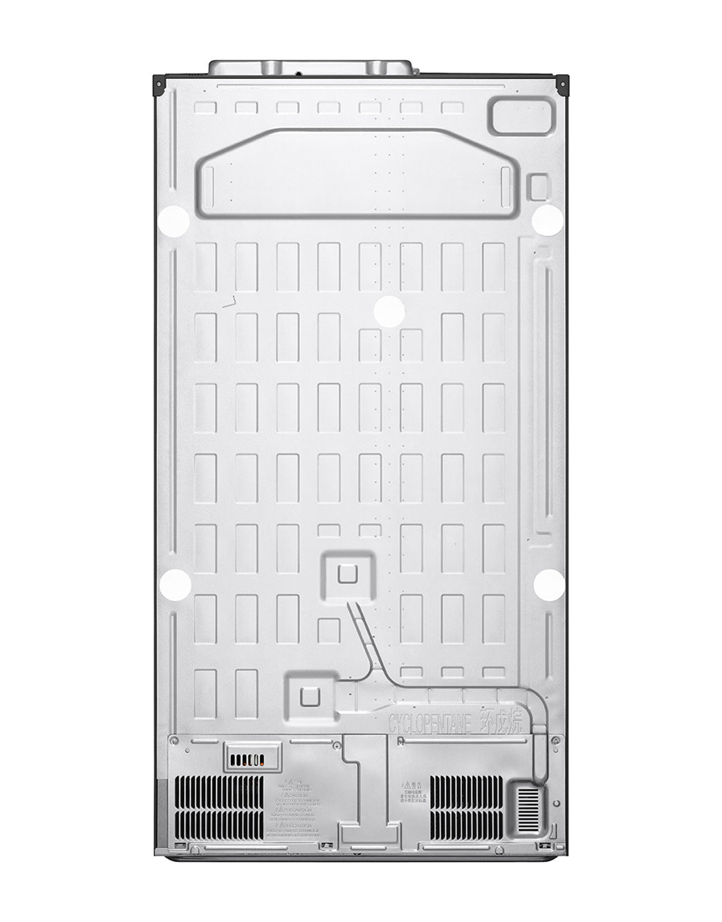 Refrigerador LG 598L Side By Side InstaView UVNano Inverter Inox 220V