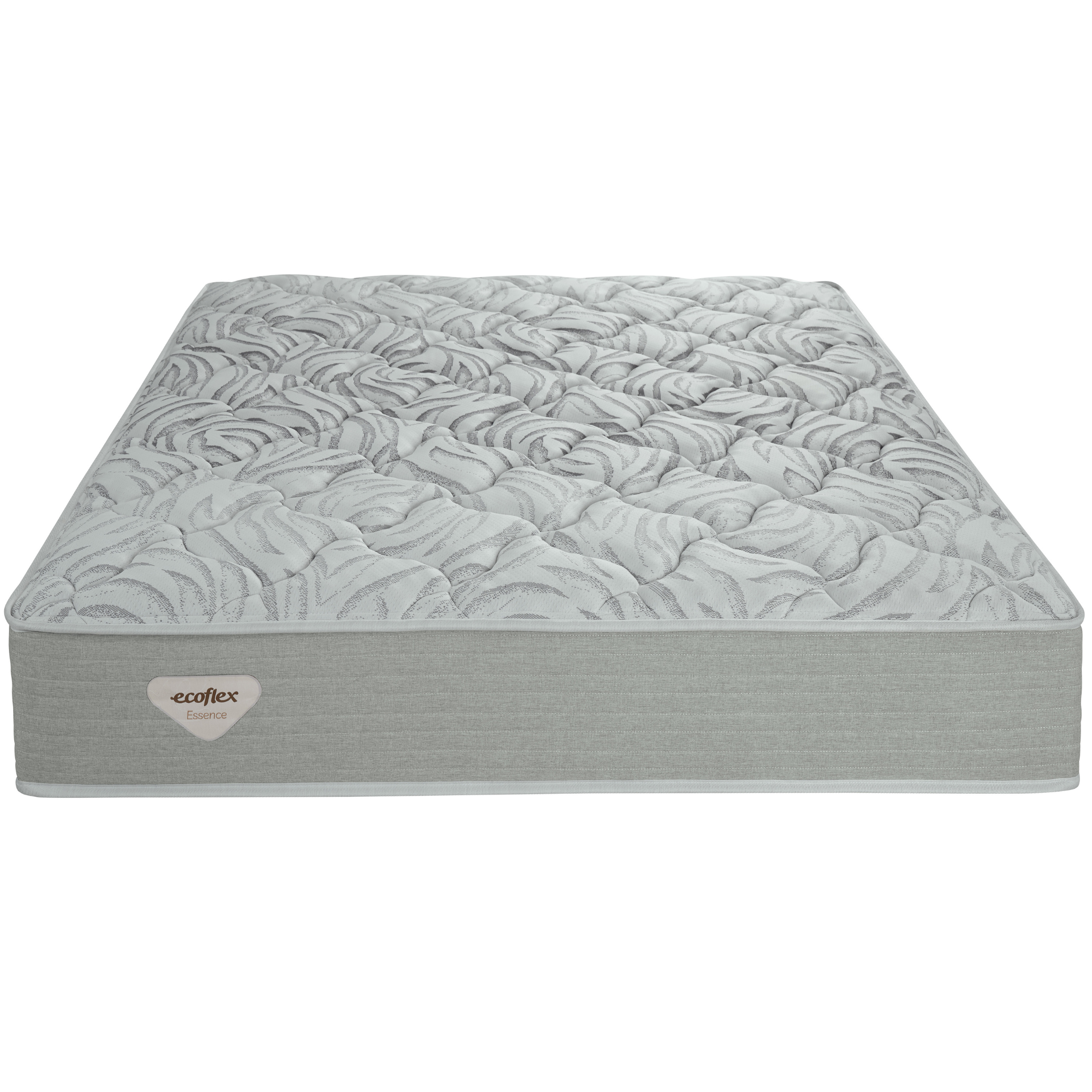 Colchão Luno Queen Ecoflex Molas Ensacadas PWS 158x198x28cm Prata