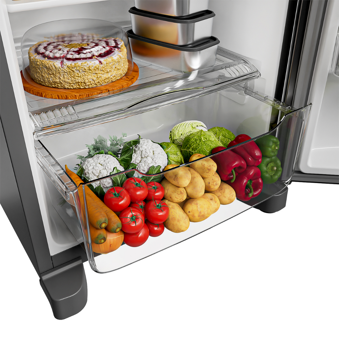 Refrigerador Consul 333L CRM40MK Duplex Inox 220V
