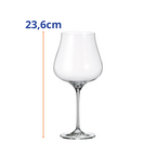 Jogo 6 Taças de Licor Limosa Full-Fit em Cristal 740ml