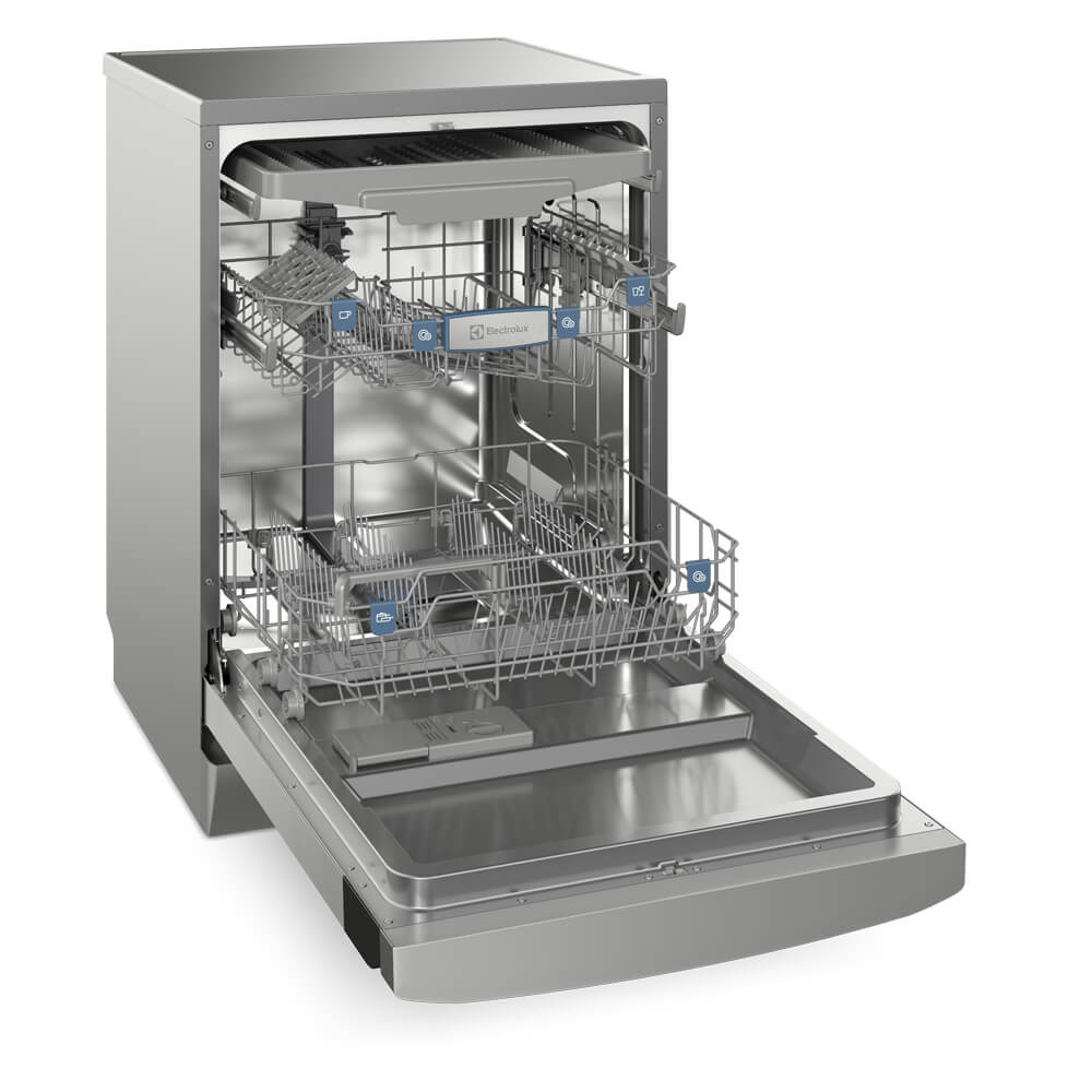 Lava-Louças Electrolux 14 Serviços com Função Higienizar LL14X Inox 220V