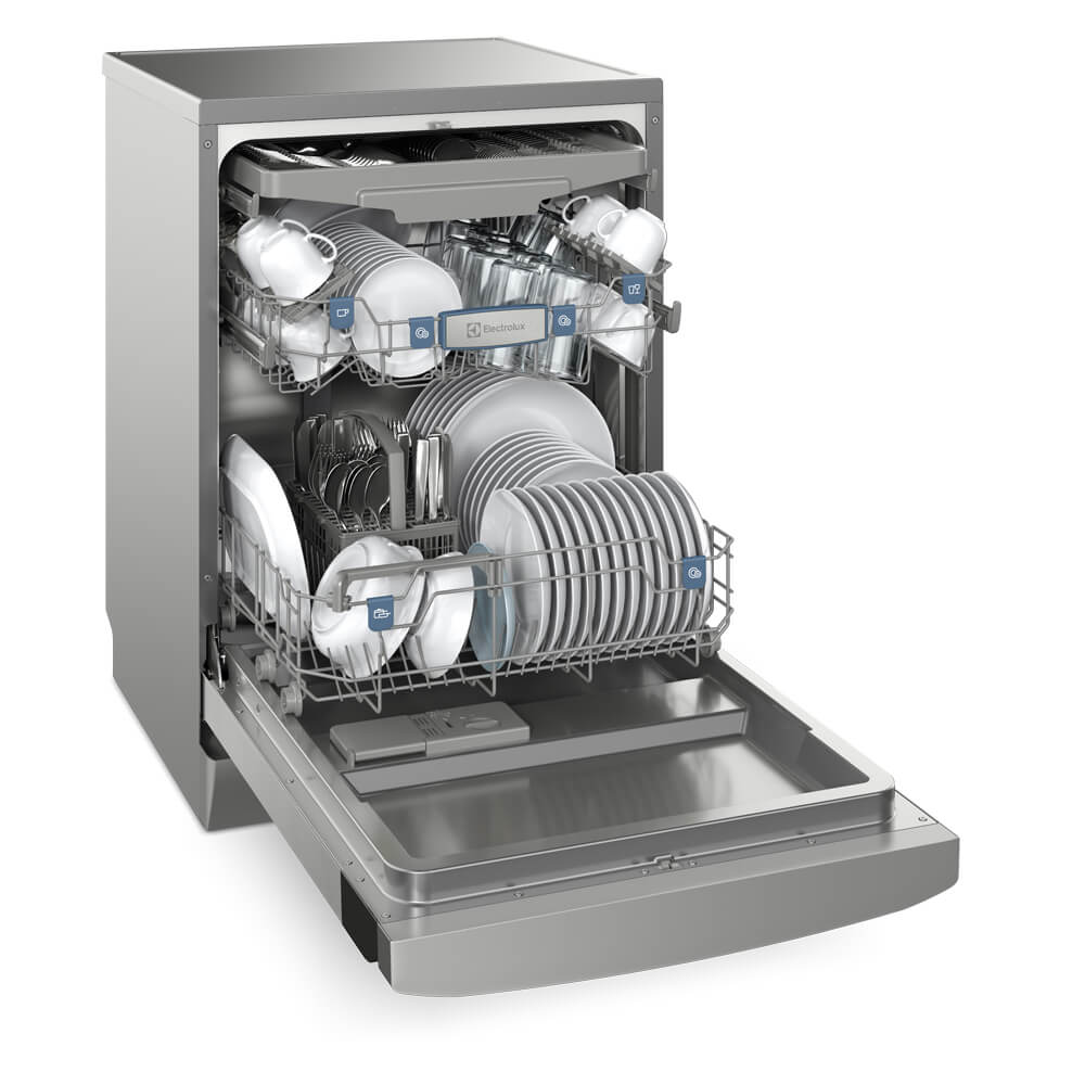 Lava-Louças Electrolux 14 Serviços com Função Higienizar LL14X Inox 220V